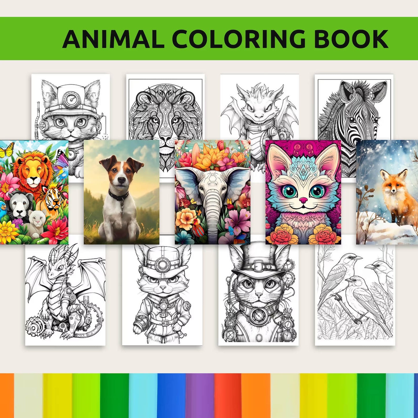 10000+ Pages PLR Coloring Books | With Resell Rights