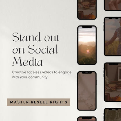 1200+ Faceless Marketing Videos | Resell Rights | Faceless Instagram Reels